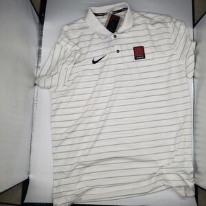 Nike Golf Striped Polo Los Angeles Angels (Size L) - New with Tags